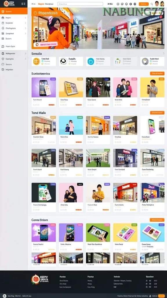 Cuplikan layar RK55 — menu navigasi